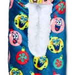 Disney NWT SpongeBob SquarePants Christmas Sock Slippers Photo 1