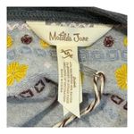 Matilda Jane  Just Imagine Comfort Embroidered Gray Dress Pockets Size Medium NWT Photo 8