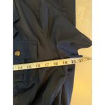 Brooks Brothers Safari Navy Blue Double Breasted Belted Shirtdress Size 4 career Photo 7