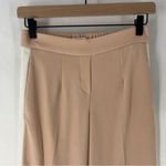 Ariana Grande Babaton Conan Blush Pink Stretch Crepe Pull On Side Stripe Tapered Crop Pants 0 Photo 3