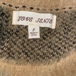 Love Sense L animal print design sweater dress Tan Size L Photo 4
