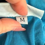 Bryn Walker  Teal Button-Up Top Photo 5