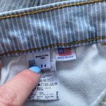 American Apparel  Railroad Stripe Cuffed Hem Shorts Size 26 Photo 6