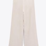 ZARA NWT  FULL LENGTH VENTED PANTS Photo 2