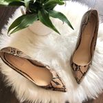 Topshop 'Gemini 2' Snake Print Pointy Toe Pump Photo 2