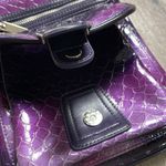 Vittorio Leather Crossbody Purple Photo 6