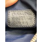 Christian Dior  Homme Monogram Flight Pouch Navy Denim Orange Trim Made in Spain Photo 1