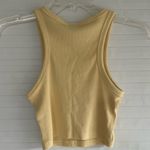 H&M Pastel Yellow Tank Top Photo 1
