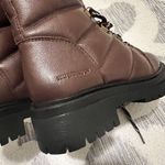 Cougar Vantage Brown Leather Fur Lined Lace Up Combat Winter Boots Size 6 NEW Photo 3