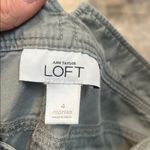 Loft  Gray Marisa Pants size 4. Photo 6