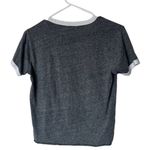 PINK - Victoria's Secret PINK Victoria’’s Secret Heather Grey Ringer Crop Top Oversizedo XS Photo 1