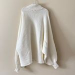 Pink Lily  white oversized knit sweater Photo 3
