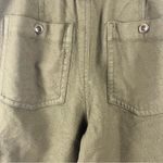 Banana Republic  Lido Italian Wool Cargo Pant in Olive Green size 8 FLAWED Photo 7