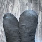 Nine West Black Booties SZ 8 Leather Suede like Black Women’s High Heeled Boots Photo 9