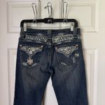 Miss Me  Distress Jeans Rhinestone Detail Back Pockets Size 29 Western Lo… Photo 3