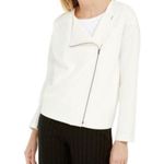 Eileen Fisher Ponte Round Neck Jacket with Front on-the-side Zipper Size XS Photo 1