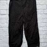 Tory Burch  Cropped Tie Pant Womens Size M Tassel Lightweight Cover Up Black Photo 4