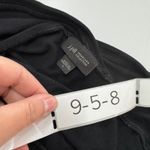 J‎ Jill Tunic Dress Womens Large Black White Plaid Long Sleeve Photo 2