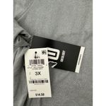 Ideology Active T-Shirt V-Neck Heather Gray Plus Size 3X Photo 3