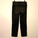Spanx Straight Leg Pants Vintage Black Ankle Denim Preppy Women's size Medium Photo 4