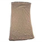 Circle Infinity Women’s Scarf Pink Chevron Knit Winter Layering Cozycore Hygge Size OS Photo 3