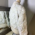 wilson's leather  Maxima white Rabbit Fur Jacket Photo 5