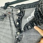 Levi's 501s Women's Slate Grey Five Button Fly Slim Leg Denim Jeans Size 28 Photo 8