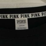 Victoria's Secret Black and sparkly crewneck vs pink large Photo 2