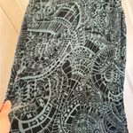 Johnny Was  Jade green velvet patterned maxi dress size small Photo 1