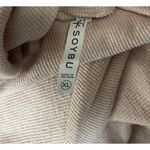 Soybu  Light Pink Mock Neck Waffle Long Sleeve Top Coquette Dollete Feminine Photo 3