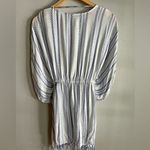 Blue Island  boho striped tassel swim coverup Photo 7