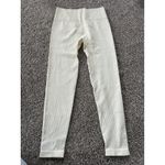 OQQ Ribbed Seamless Leggings High Waist Tummy Control Yoga Pants Medium Photo 1