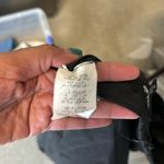 Onyx Nite Onyx a-line black light sheen lil bit of tulle under back zip skirt size M Photo 9