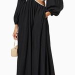 SIMKHAI Tierneigh Maxi Dress in Black Small New Womens Long Gown Photo 0