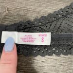 SO  Grey Lace Halter Bralette Photo 6