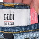CAbi  5309 Womens High Straight Medium Light Wash Denim Jeans Classic  Size 2 Photo 3