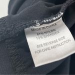 MONAT Tank Top Size Large Logo Tight Black Cropped Attached Sports Bra Athletic Photo 12