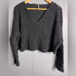 Free People Popcorn Pullover in Black. Size Small Photo 3