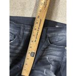 Judy Blue Skinny Fit Bandana Cut Outs Size 3/26 Dark Wash Photo 6