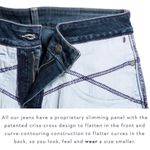 NYDJ Jeans Premium Black Bootcut Slimming Black Sz 6 Petite Denim Lift Tuck Photo 7