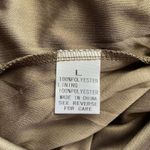 Wishlist  Chocolate Brown Top Blouse L Flowy Tunic Neutral Peasant Off Shoulder Photo 8