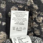 LOGO By Lori Goldstein Logo Lori Goldstein Sweater Black Tan Leopard Knit Hacci Casual Flowy Large Photo 8