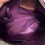 Coach  Madison Hailey Rich Purple Leather Hobo Bag #14304 Photo 12