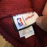 Adidas NWT  NBA Cleveland Cavaliers Women's Maroon Knit Hat Beanie Gold Bow OSFA Photo 4