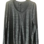 Jones New York  Black Long Sleeve Top Medium Photo 4