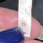 Free People  James Black Linen Crop Tank Top Adjustable Straps Open Back‎ Size XS Photo 6