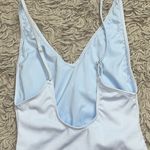 Forever 21 Swimsuit Light Blue One Piece Ribbed S Small New Photo 4