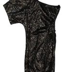City Triangles Sequined Animal Print Mini Dress (3) Photo 0