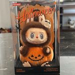 Pop Mart Halloween Sitting Pumpkin Labubu 100% authentic Orange Photo 0