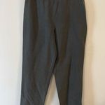 Eileen Fisher  Gray Dress Pants Lightweight Side Zipper Close Tapered Leg Small Photo 0